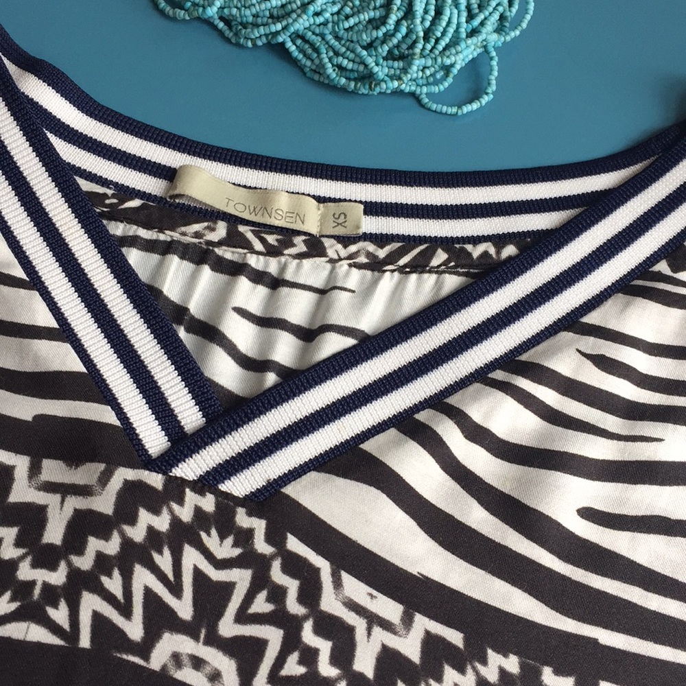 (EUC) Townsen tunic/caftan/dress XS - Picture 3 of 5